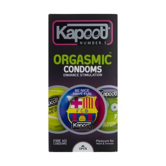 کاندوم کاپوت مدل Orgasmic بسته 12 عددی*946