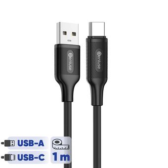 کابل تبدیل USB به USB-C بنیوس مدل BE-CA06 طول 1 متر