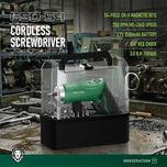 پیچ گوشتی شارژی گرین لاین بسته 54 عددی مدلGSD-54