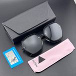 عینک آفتابی فرم خاص زنانه مدل 2204T11 Obsidian Matte Polarized