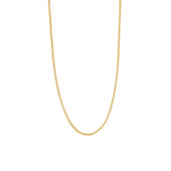 گردنبند طلا 18 عیار زنانه مریم اکرمی گلد گالری مدل کارتیه اطلس