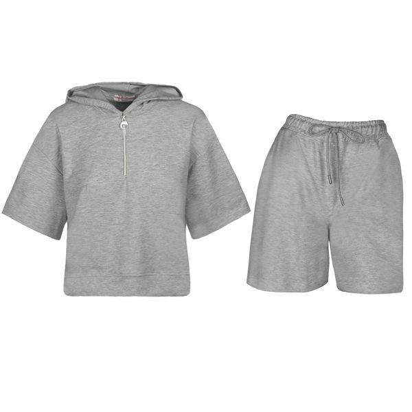 ست تی شرت و شلوارک زنانه مدل SB-SS-2162*365