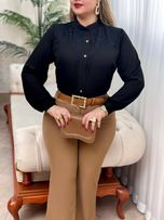 شومیز کرپ حریر جان آرا 3032