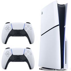 کارکرده - کنسول بازی سونی مدل PlayStation 5 Slim ظرفیت یک ترابایت ریجن 2016A اروپا به همراه دسته اضافی