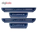 برچسب پارکابی خودرو کد SK028 مناسب برای رنو فلوئنس مجموعه 4 عددی*508