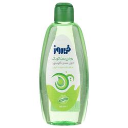 روغن بچه فیروز حاوی عصاره آلوئه‌ورا حجم 200 میلی لیتر