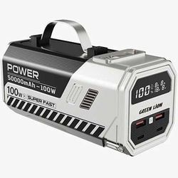 پاوربانک گرین لاین مدل Power Max 100W ظرفیت 50000 میلی امپر ساعت
