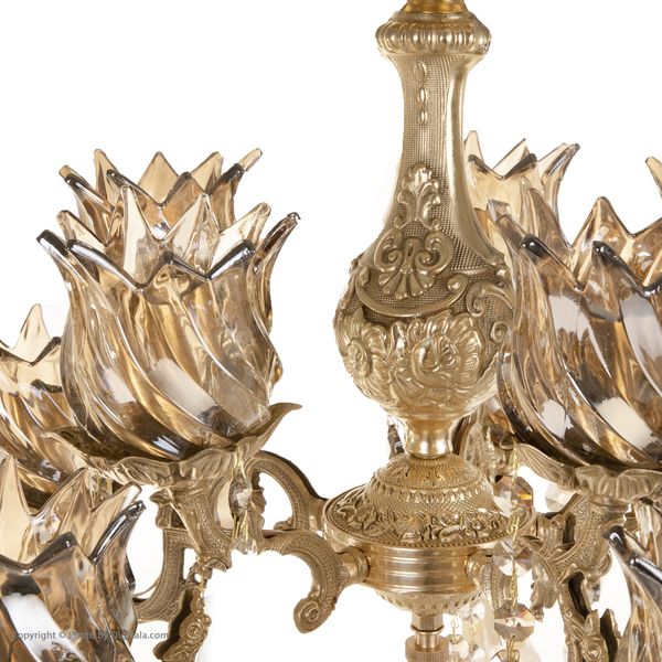 لوستر 10 شعله شاهان تک کد M/6015