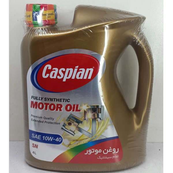روغن موتور تمام سنتتیک SN10W40 لیتری4 کاسپین