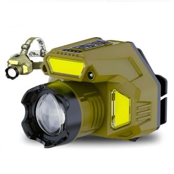 چراغ پیشانی حرفه ای سه حالت پلیسی دار شارژی مدل HX-918