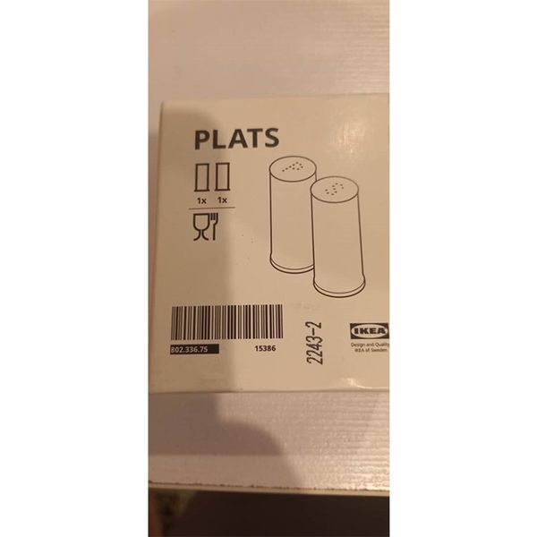 ست نمکپاش و فلفل پاش ایکیا مدل 336