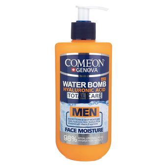 کرم آبرسان کامان سری واتربمب مدل هیالورونیک‌اسید حجم 500 میلی‌لیتر