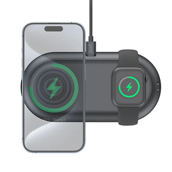 شارژر بی سیم مسافرتی 20 وات و مبدل 3 کاره بودی مدل WL566B با گارانتی شرکتی