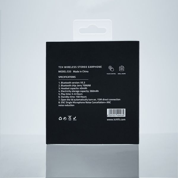 هدفون بلوتوثی تی سی اچ مدل S33 ENC+ANC