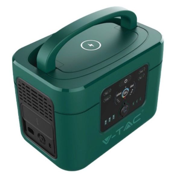 پاور استیشن قابل حمل V-TAC 1000W مدل VT-1001 با ظرفیت باتری 328 هزار میلی آمپر ساعت