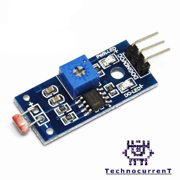 ماژول سنسور نوری LDR با خروجی دیجیتال