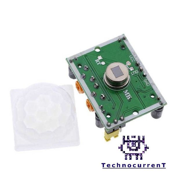 ماژول سنسور حرکتی مادون قرمز غیرفعال (PIR) مدل HC-SR501