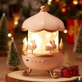 شب خواب کاروسل خرگوشی اسپیکردار