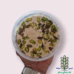 حلوا ارده پسته ای ویژه 500 گرمی آب حیات سم سم