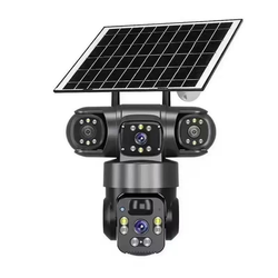 دوربین سیمکارتی خورشیدی 3 لنز V380 - TSMQ13