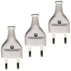 دوشاخه برق کد DB-110 بسته سه عددی