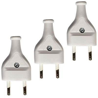 دوشاخه برق کد DB-110 بسته سه عددی