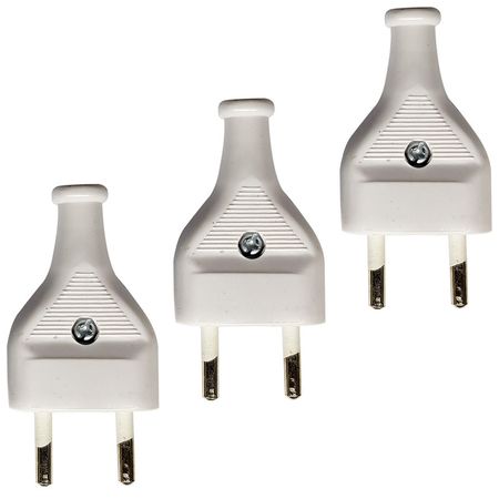 دوشاخه برق کد DB-110 بسته سه عددی