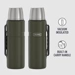 فلاسک ترموس مدل KING BEVERAGE BOTTLE کد G2025 گنجایش 1.2 لیتر
