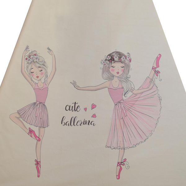 چادر بازی کودک مدل سرخپوستی طرح بالرین کد PT502