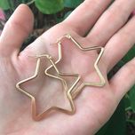 گوشواره دخترانه مدل ستاره کد 378