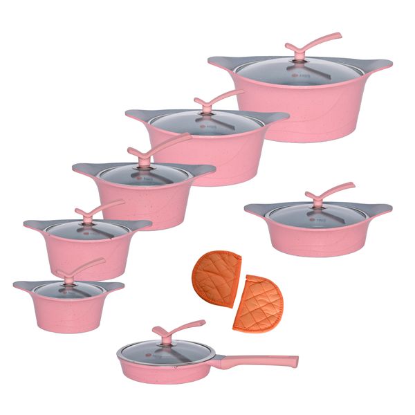 سرویس پخت و پز 16 پارچه ام جی اس مدل کره ای C