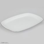 سرویس چینی 27 پارچه غذاخوری چینی زرین ایران سری کواترو مدل سمن درجه عالی