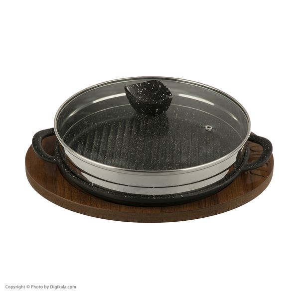 تابه گریل چدن نالینو مدل Padella سایز 26*499