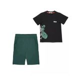 ست تی شرت و شلوارک پسرانه مدل MDSS-CH0681