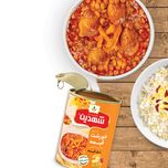 کنسرو خورشت قیمه و سیب زمینی با سویا شهدین - 370 گرم بسته 12 عددی