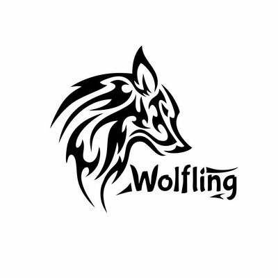 برچسب بدنه خودرو رادیانس طرح Wolfing کد B85