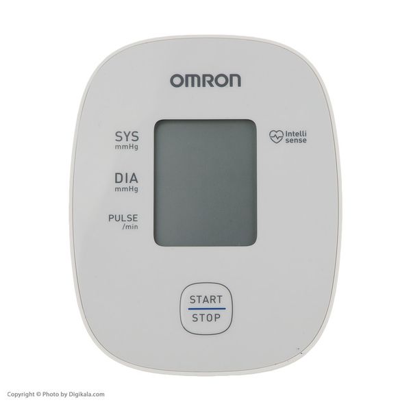 فشارسنج بازویی دیجیتال امرن مدل M1 Basic با سایز کاف 22 تا 32 سانتیمتر، نمایشگر LCD، اندازهگیری فشار خون و ضربان قلب، نشانگر آ
