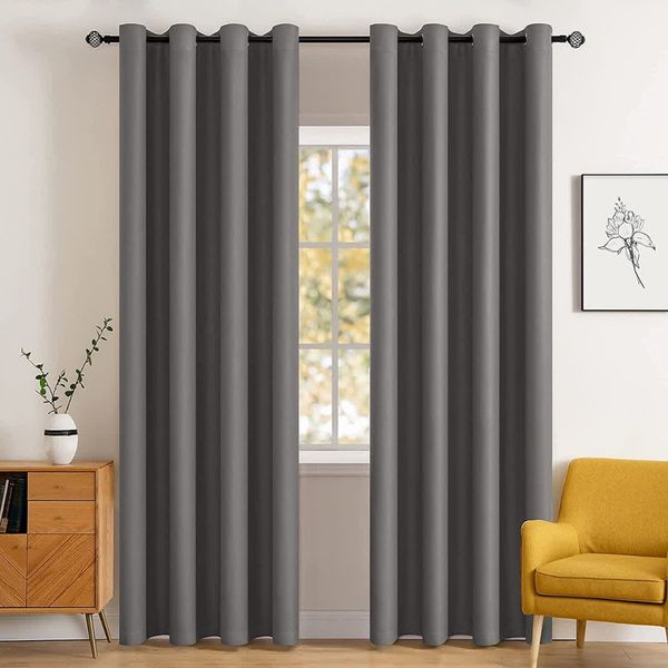 پرده تیکو دکو مدل ساتژ کرپ سایز 140x280 سانتی متر