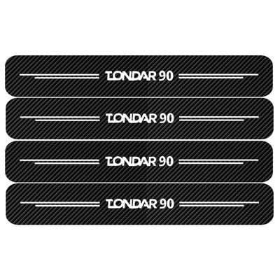 برچسب بدنه خودرو مهدیار طرح پارکابی کربن کد SP174 مناسب برای تندر90 بسته 4 عددی*566