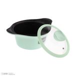 سرویس تابه و قابلمه گرانیتی 12 پارچه ام جی اس مدل KC1216