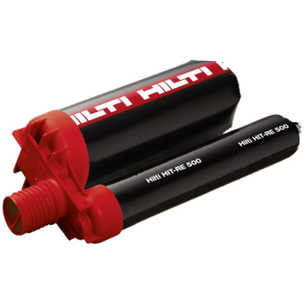 چسب کاشت میلگرد hiltiRE500-v4 هیلتی ( پک اصلی)