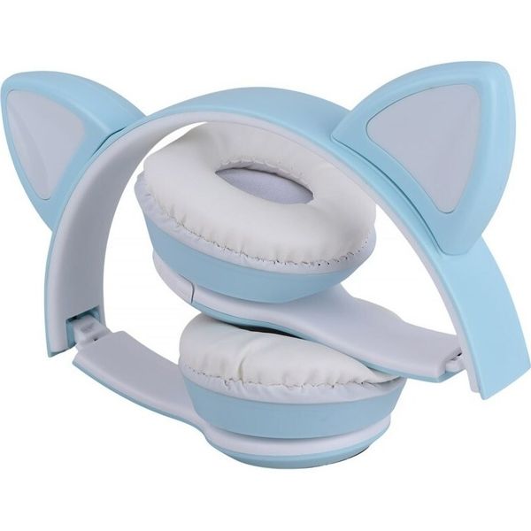 هدفون بیسیم طرح گربه First مدل F-22 با ضمانت سلامت محصول