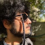 بند عینک مخملی مشکی