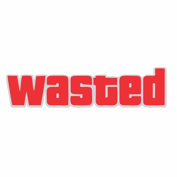 استیکر والتت مدل Wasted