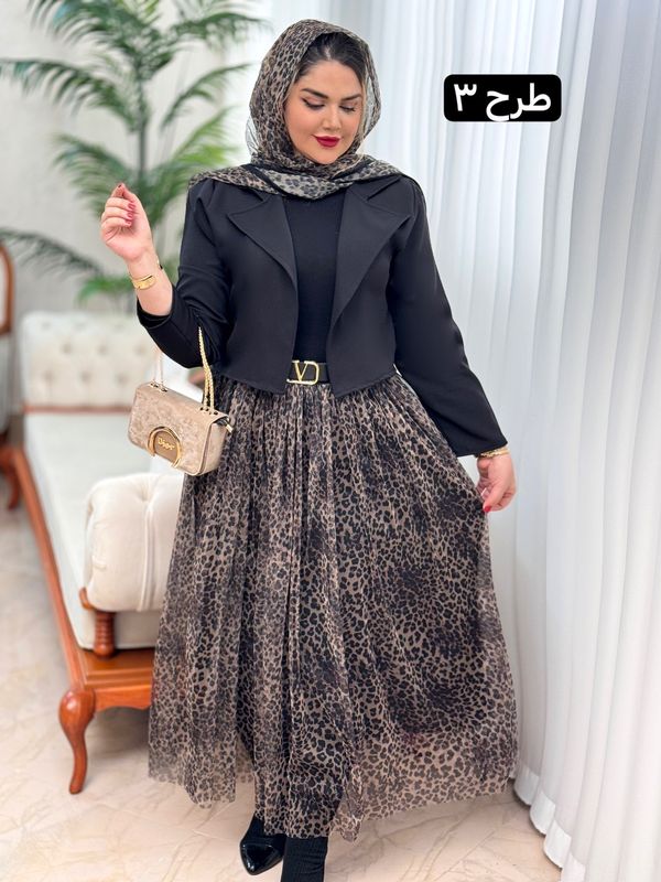 ست سه تکه پلنگی 2867