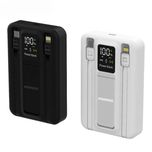 ⚡🔋 پاوربانک پرودو 10000mAh مگسیف – شارژ بیسیم + پایه نگهدارنده