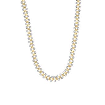 گردنبند طلا 18 عیار زنانه  مریم اکرمی گلد گالری مدل البر رویال سوپرانو