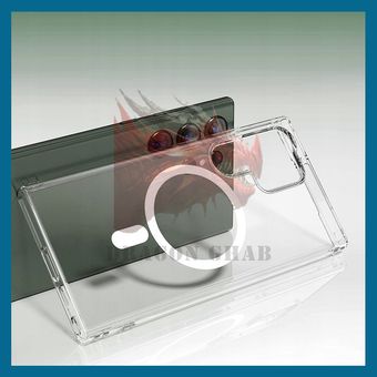 کاور  قاب مدل مگ سیف مناسب برای گوشی موبایل سامسونگ Galaxy S23 Ultra