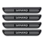 برچسب بدنه خودرو مهدیار مدل کربن کد sp112 مناسب سمند بسته 4 عددی*423