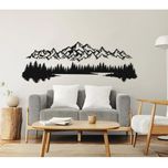 دیوارکوب مدل منظره طبیعت مجموعه دو عددی